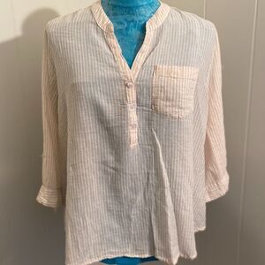 Rebecca Malone Womens Petite Top Size PXL